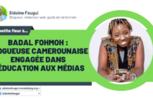 Article : Badal Fohmoh : blogueuse camerounaise engagée dans l’éducation aux médias