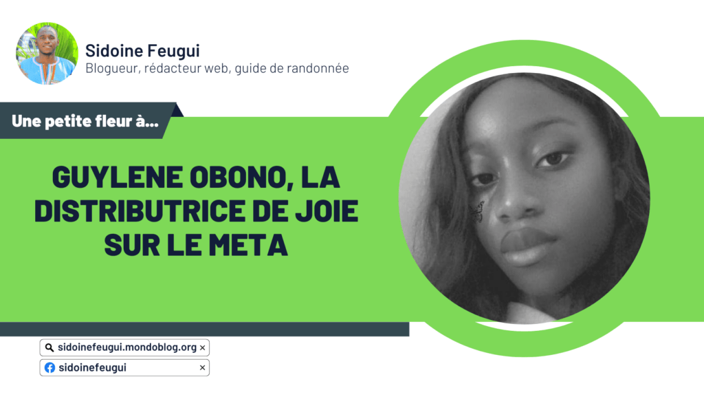 Article : Guylene Obono, la distributrice de joie sur les réseaux sociaux