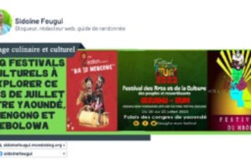 Article : Voyage culinaire et culturel : cinq festivals culturels à explorer ce mois de juillet de Yaoundé à Mengong