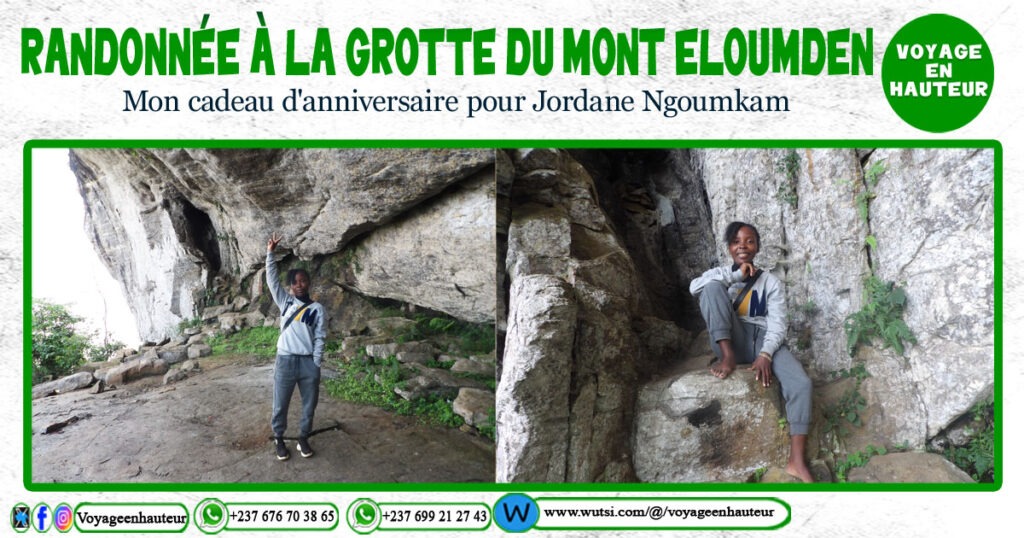Article : Randonnée à la grotte du Mont Eloumden, cadeau d&rsquo;anniversaire pour Jordane Ngoumkam