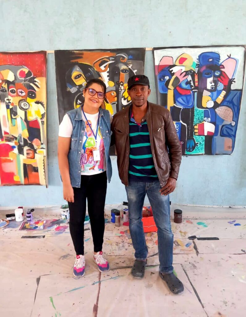 Ikram Benbrahim et Raoul Wansi à la Biennale de Montpellier Euro-Africa 2023