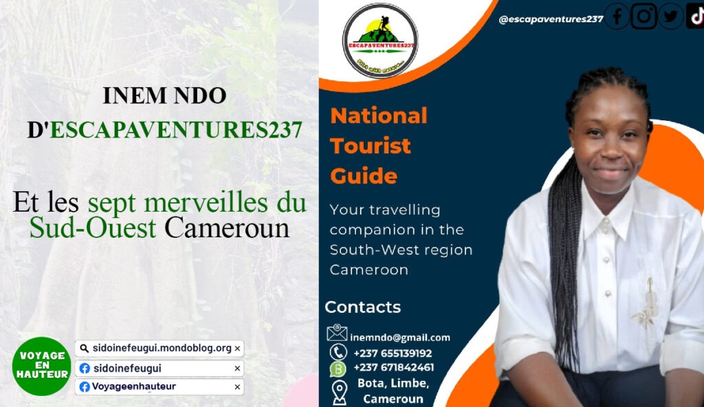 Article : Inem NDO d&rsquo;Escapaventures237 et les sept merveilles du Sud-Ouest Cameroun