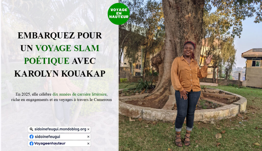 Article : <strong>Embarquez pour un voyage slam poétique avec Karolyn Kouakap</strong>