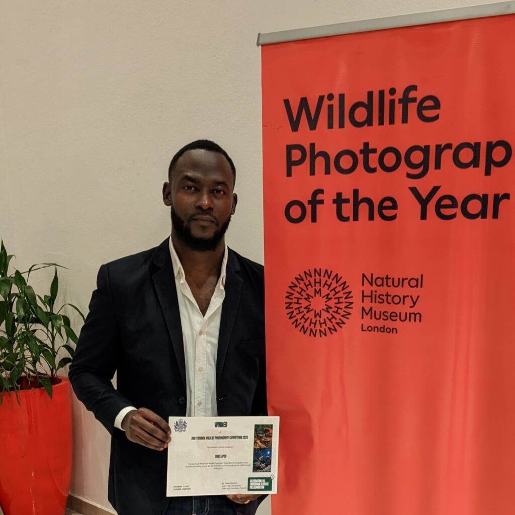 Durel Epoh gagnant du concours photo nature du Haut-Commissariat britannique &agrave; Yaound&eacute;. Cr&eacute;dit : UK Ambassy Cameroon 