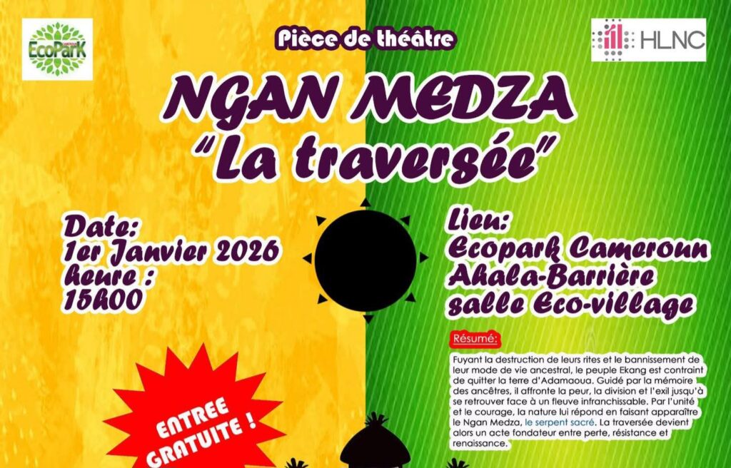 Article : NGAN MEDZA : quand le th&eacute;&acirc;tre r&eacute;veille la m&eacute;moire Ekang &agrave; Ecopark Yaound&eacute;